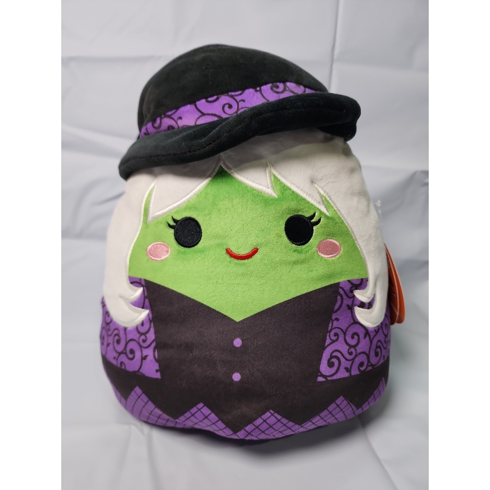 12" MARIPOSA Squishmallows Witch TREAT/ TREAT PAIL Halloween Plush NWT Target Ex